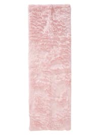 Waschbarer Hochflorteppich Nanuk Pink