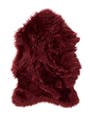 Tappeto a pelo lungo lavabile Nanuk Bordeaux