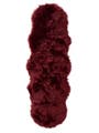 Tappeto a pelo lungo lavabile Nanuk Bordeaux