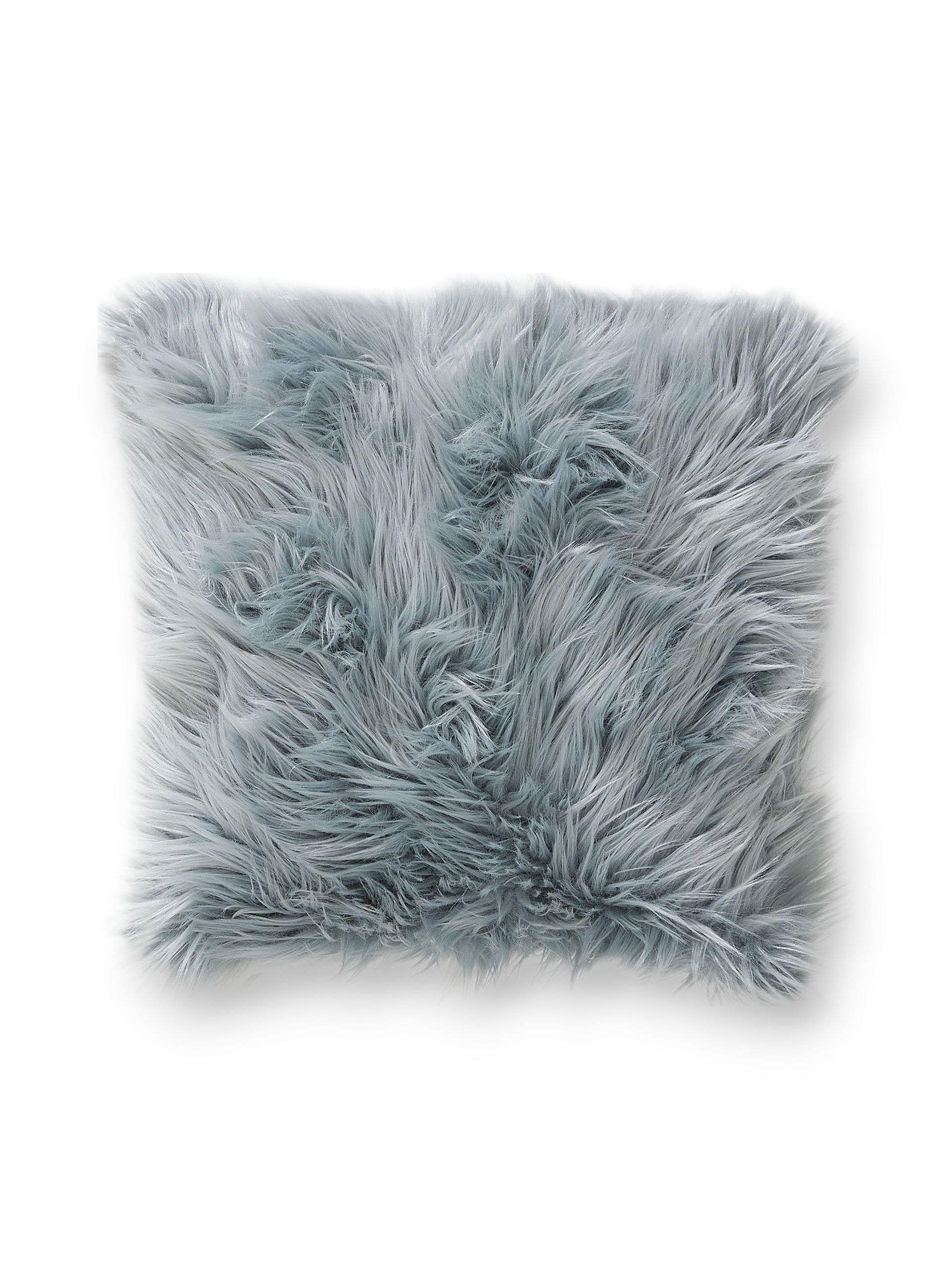 Polštář Nanuk Modrá com design Uni em 70 % polyakryl, 30 % polyester da benuta Pop