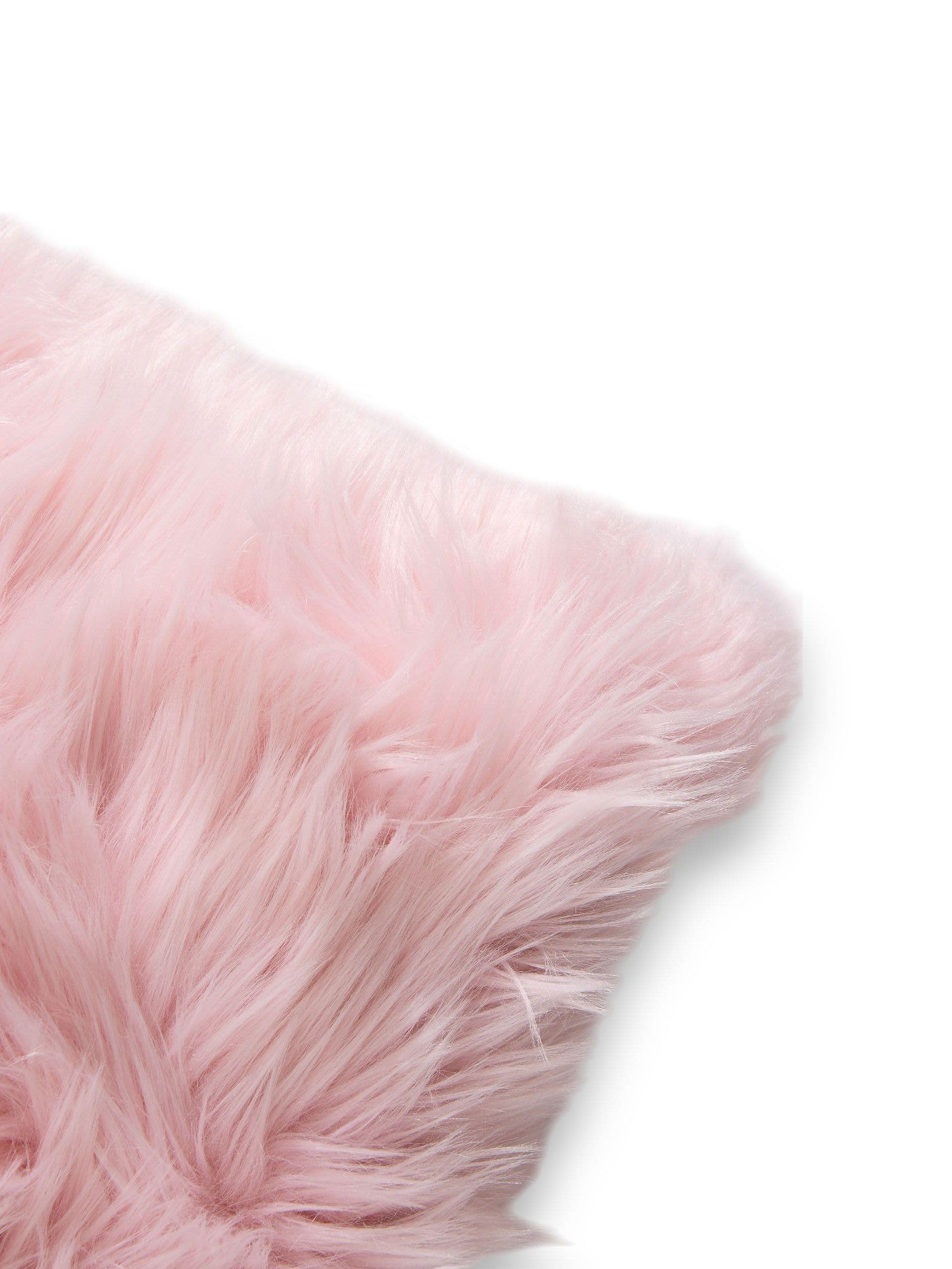 Kudde Nanuk Rosa med Uni-design i 70% polyakryl, 30% polyester från benuta Pop