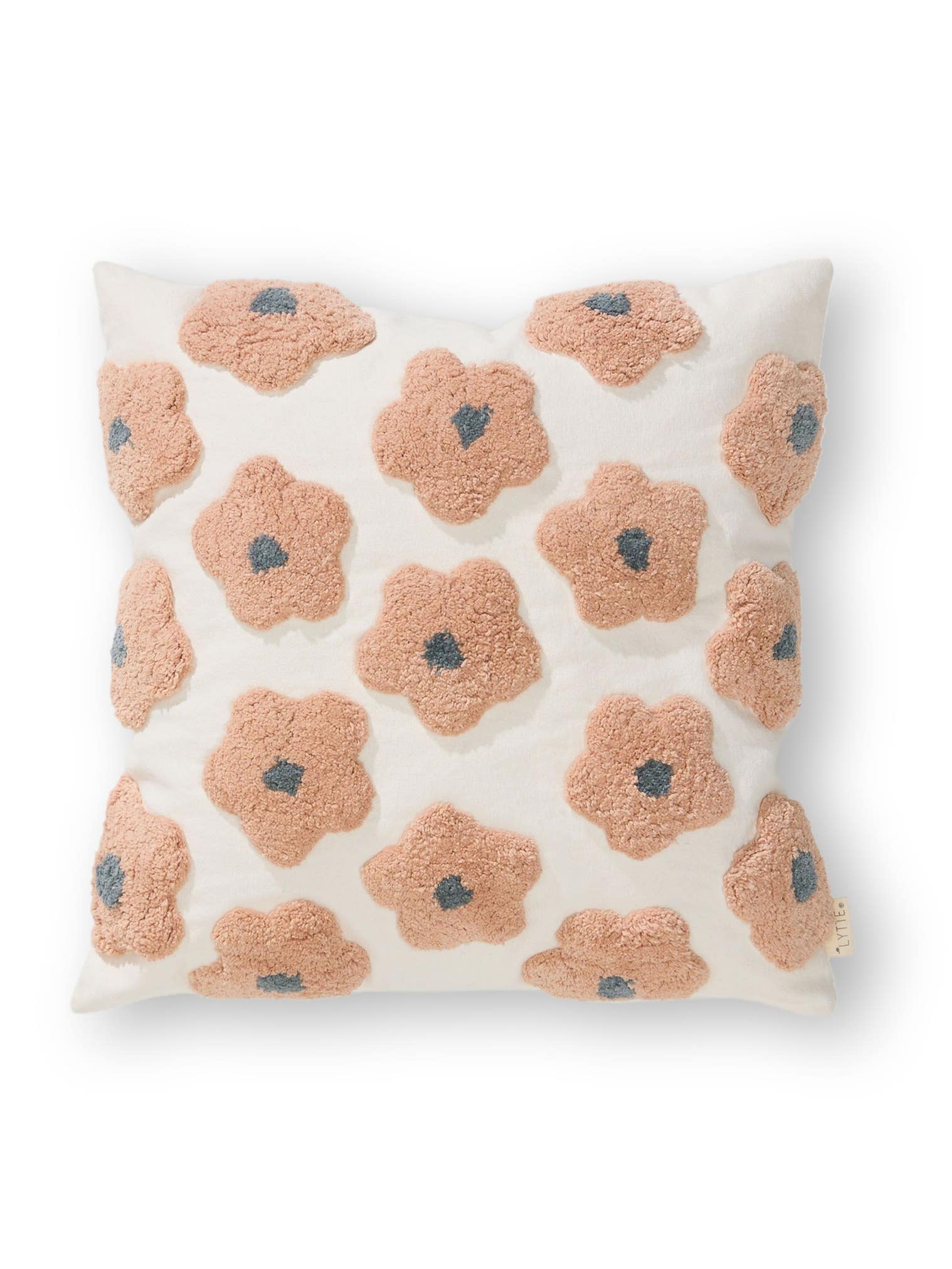 Funda de almohada Gobi Rosa con diseño de Botanicals&Florals en 100% Algodón de Lytte