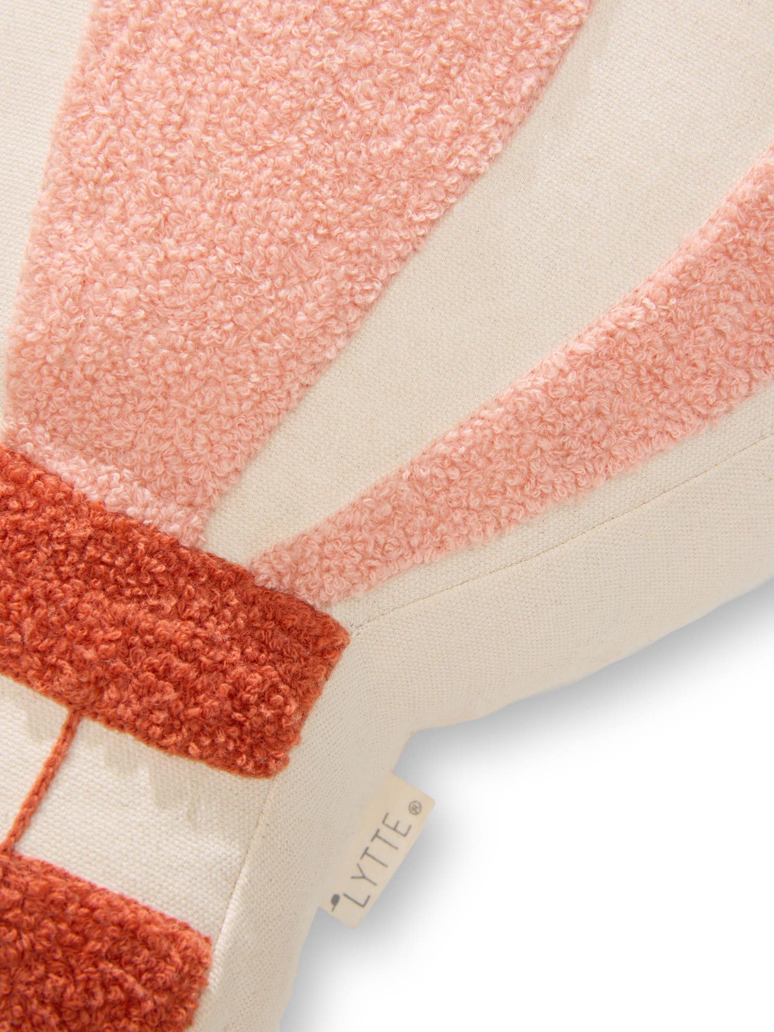 Kissen Camille Rosa im Design Kindermotive aus 100% Baumwolle von Lytte