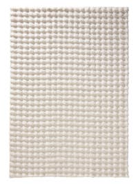 Waschbarer Teppich Ted Weiß