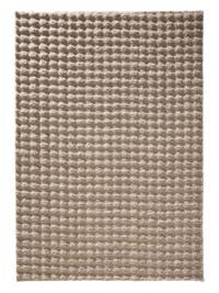 Waschbarer Teppich Ted Hellgrau