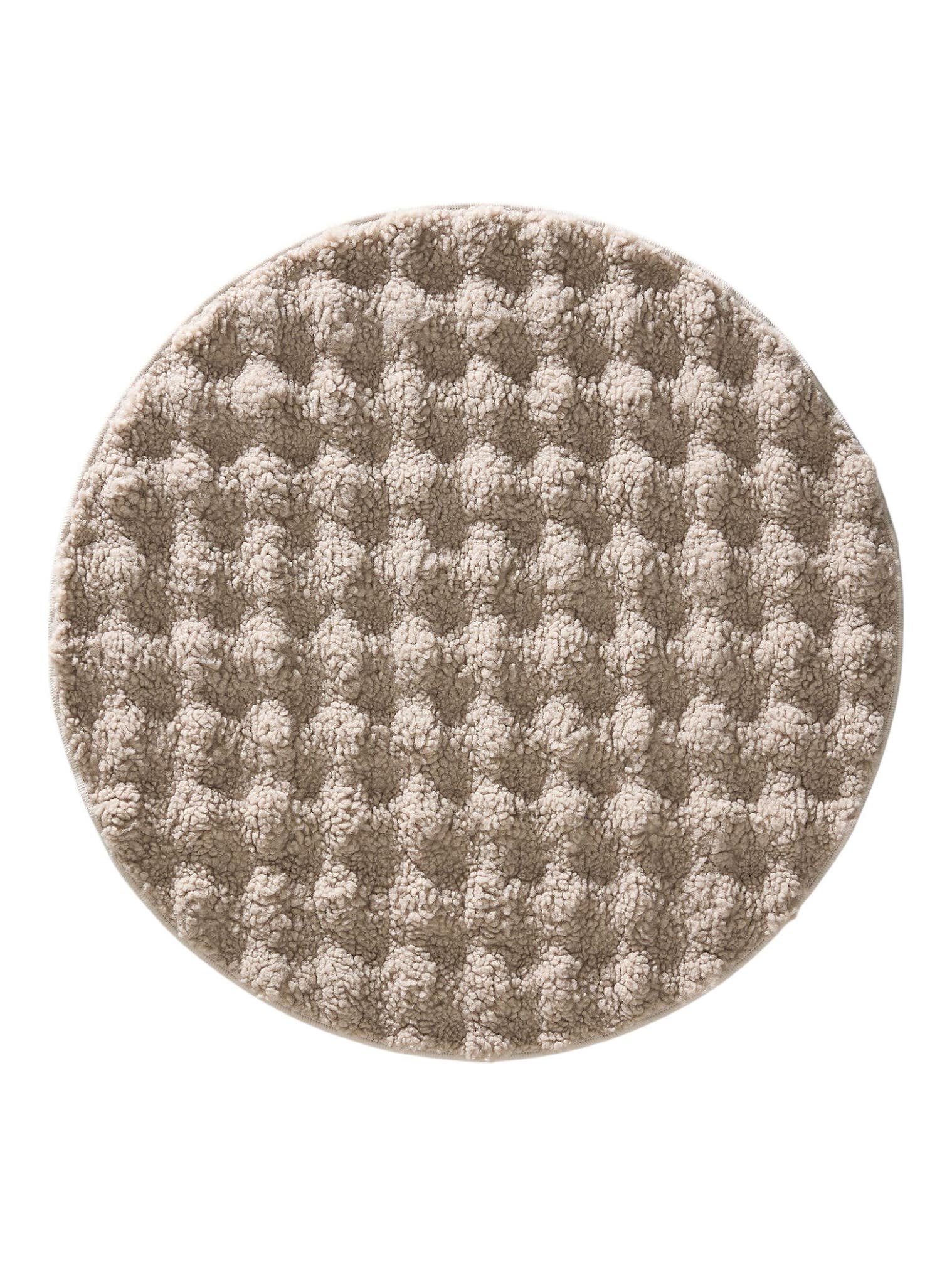 Teppich aus 100% Polyester in Grau mit 6 bis 10 mm hohem Flor von benuta Pop