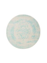 Teppich Sia Cream/Türkis