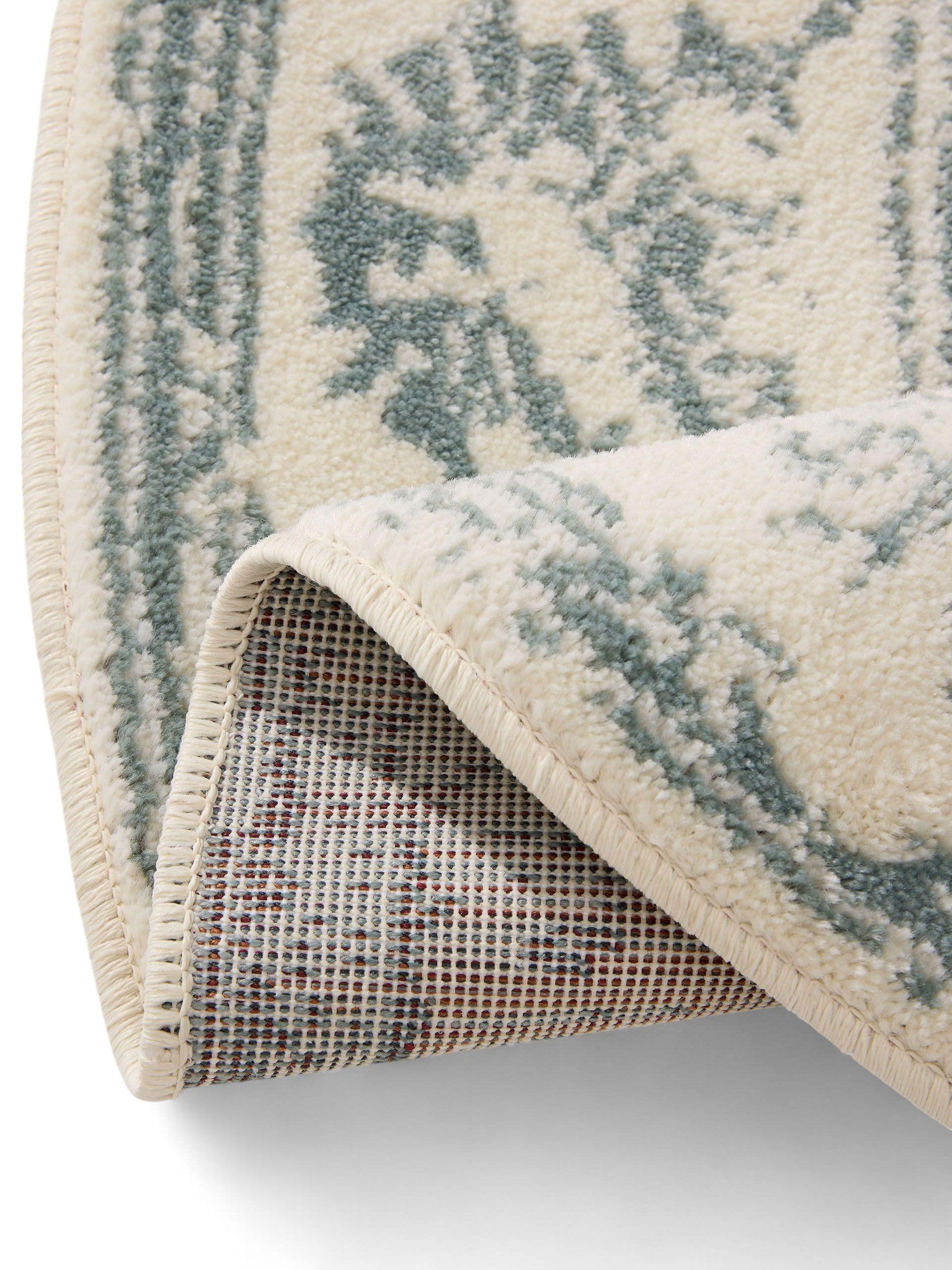 Rug made of 100% Polypropylene in Beige with a 6 - 10 mm high pile by benuta Basic