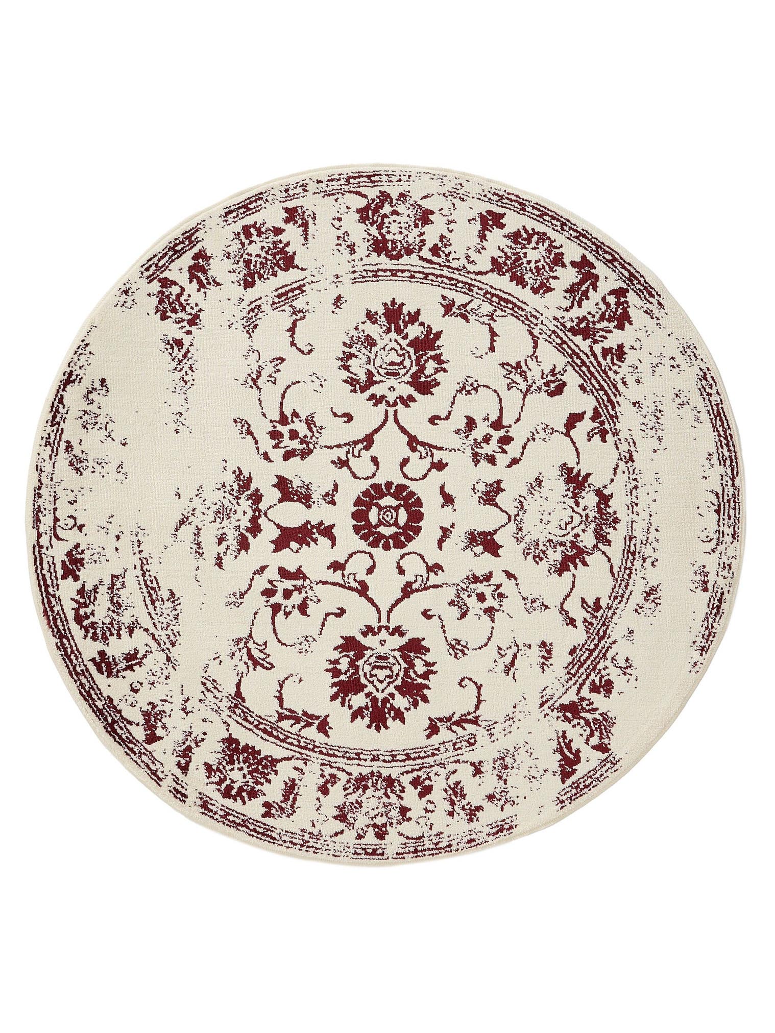 Teppich aus 100% Polypropylen in Beige mit 6 bis 10 mm hohem Flor von benuta Basic