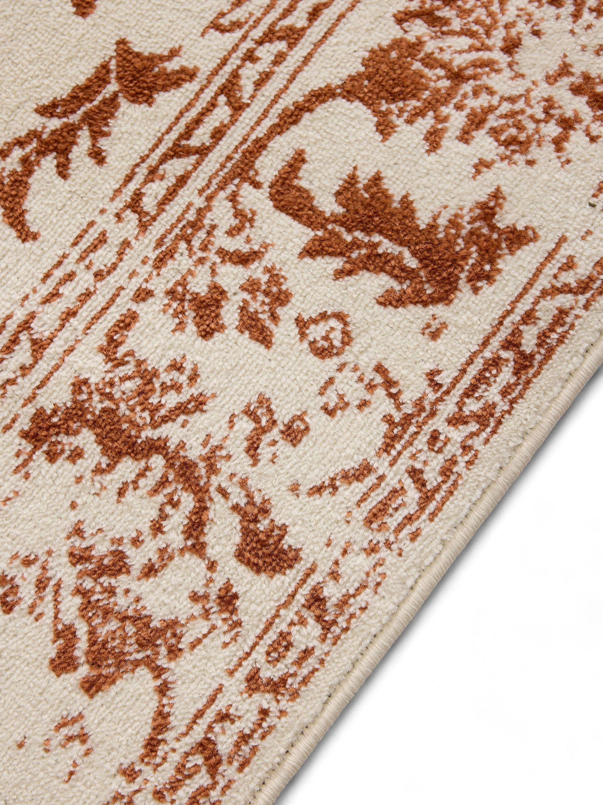 Rug made of 100% Polypropylene in Beige with a 6 - 10 mm high pile by benuta Basic