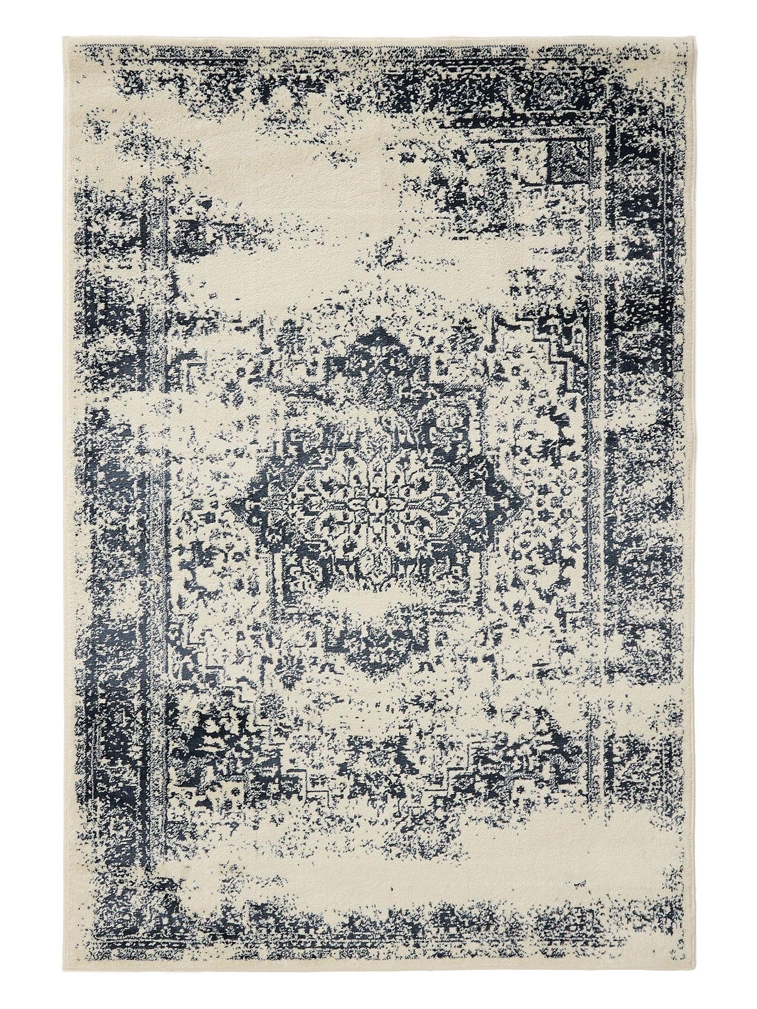 Teppich aus 100% Polypropylen in Beige mit 6 bis 10 mm hohem Flor von benuta Basic