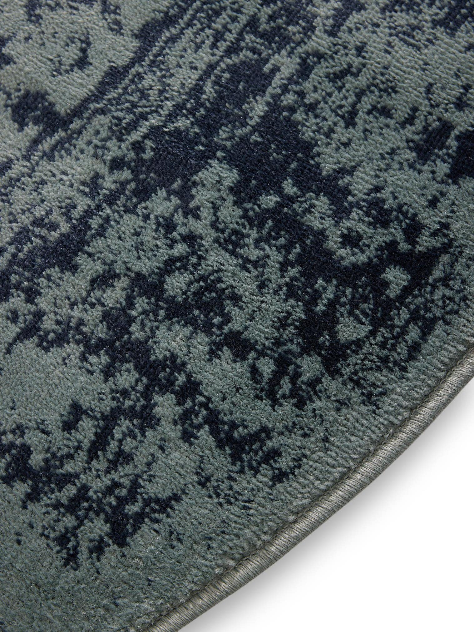 Teppich aus 100% Polypropylen in Türkis mit 6 bis 10 mm hohem Flor von benuta Basic