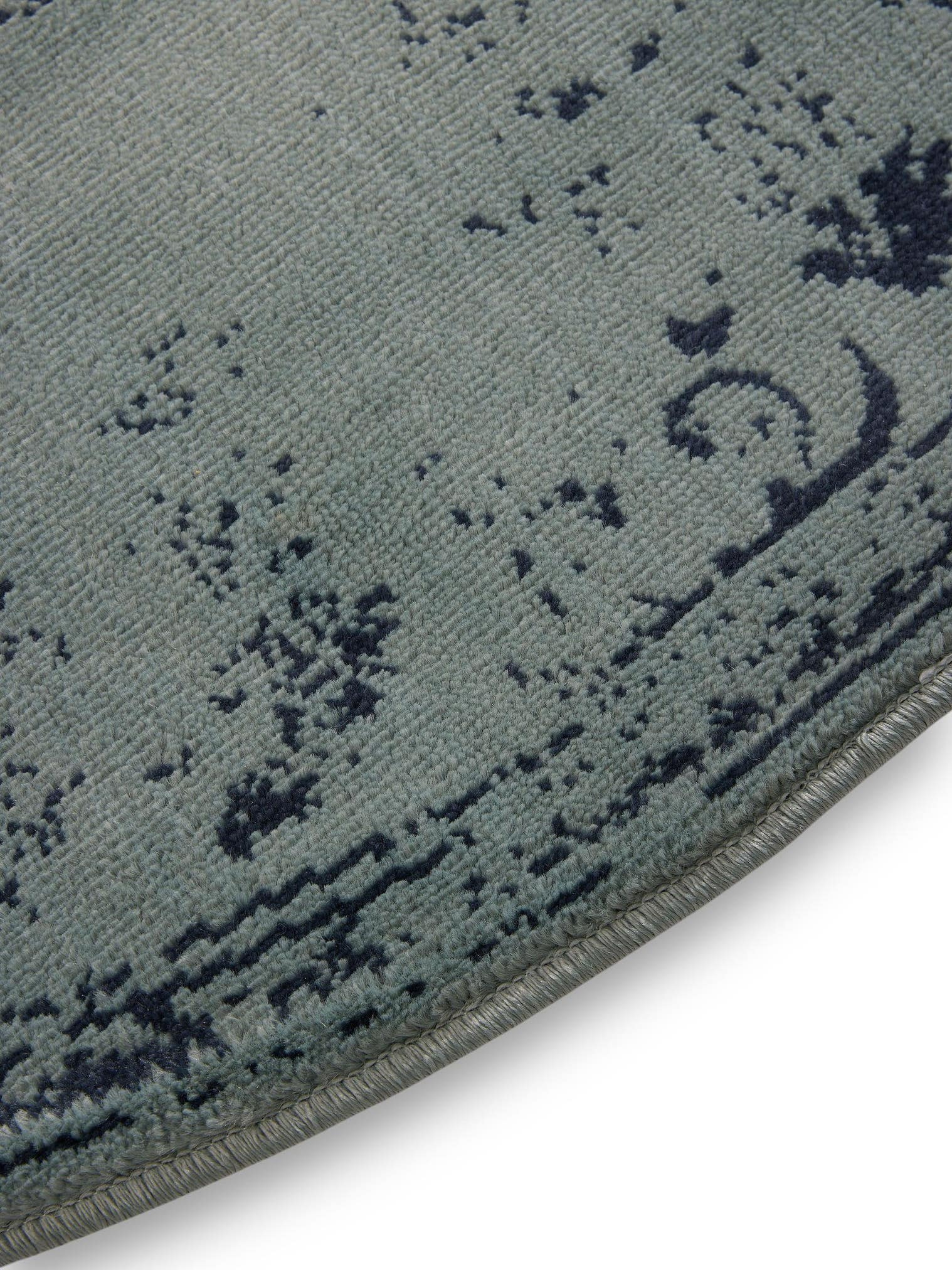 Teppich aus 100% Polypropylen in Türkis mit 6 bis 10 mm hohem Flor von benuta Basic