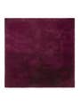Tappeto a pelo lungo Lux Bordeaux