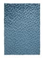 Tapis  Fausse fourrure Immy Bleu