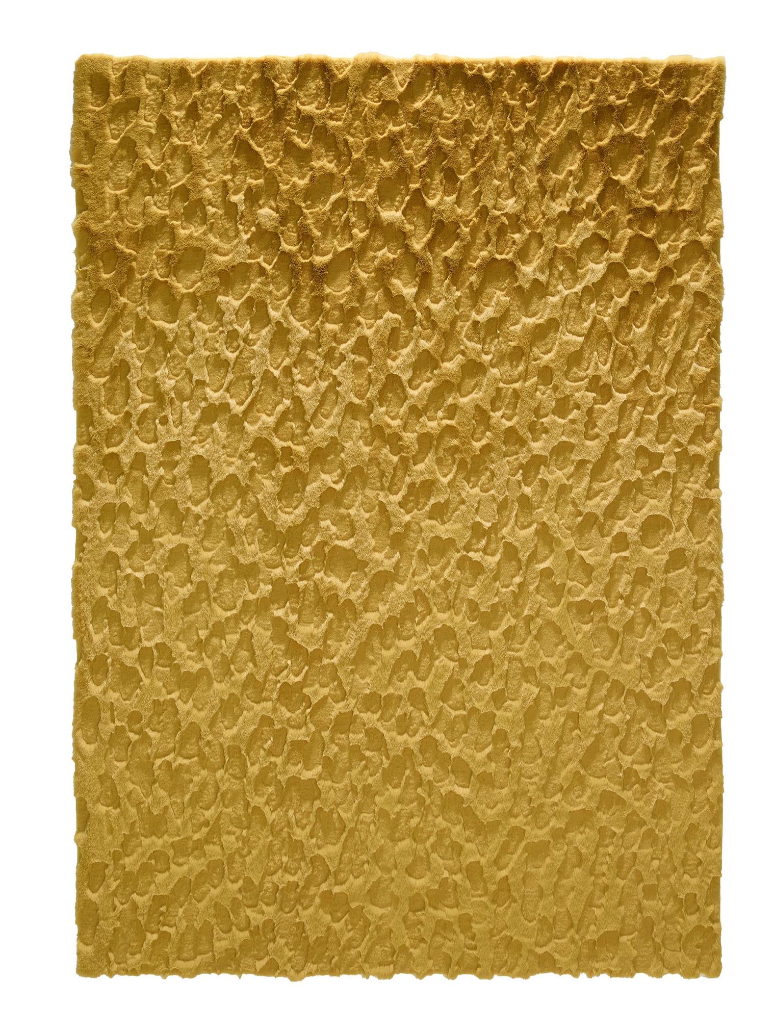 Teppich aus 100% Polyester in Geel mit 21 - 30 mm hohem Flor von benuta Pop