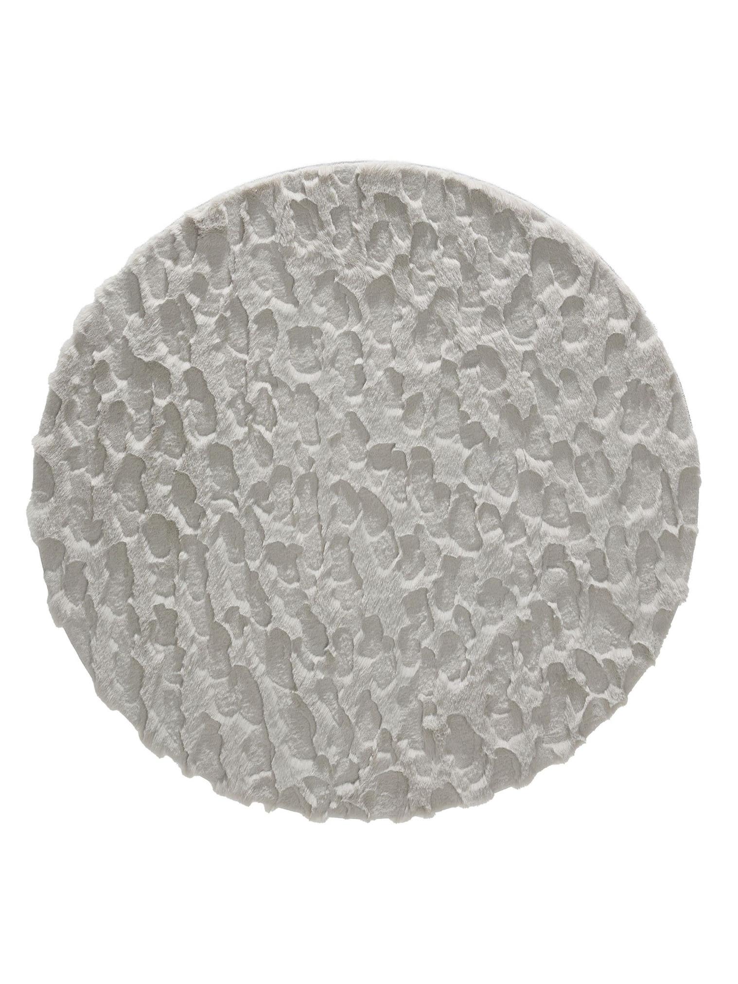 Teppich aus 100% Polyester in Grå mit 21 - 30 mm hohem Flor von benuta Pop