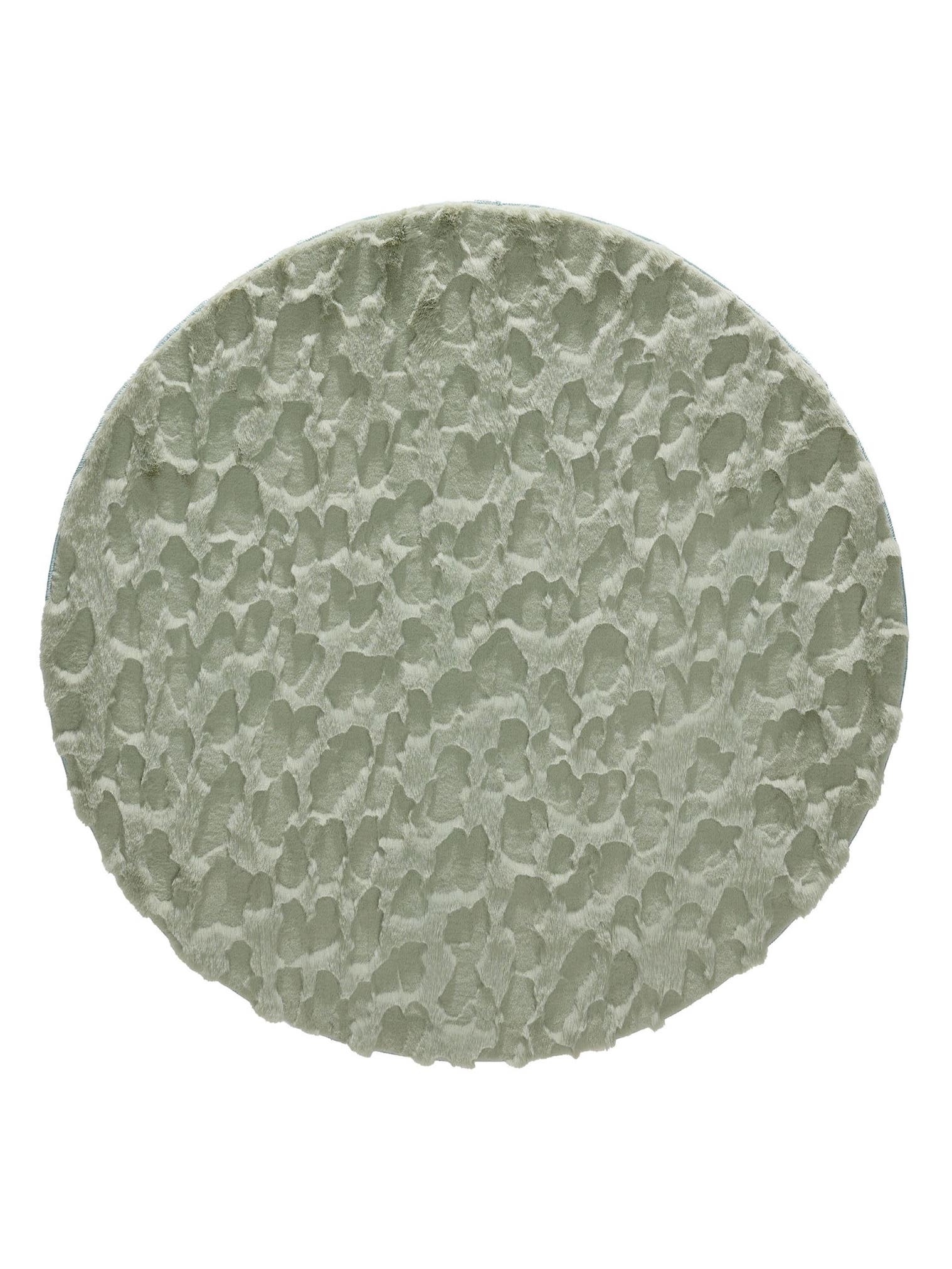 Teppich aus 100% Polyester in Grön mit 21 - 30 mm hohem Flor von benuta Pop
