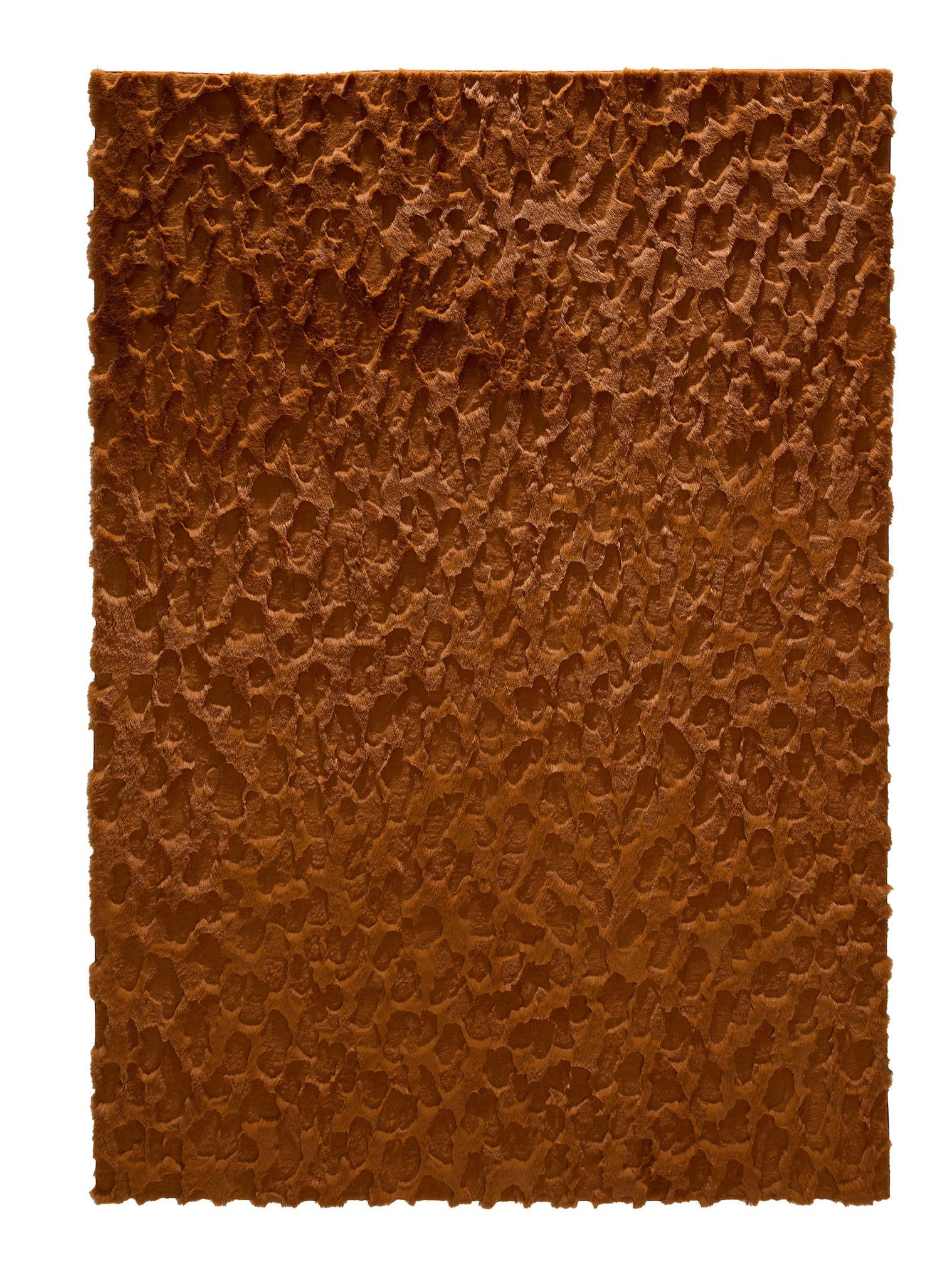 Teppich aus 100% Polyester in Orange mit 21 - 30 mm hohem Flor von benuta Pop