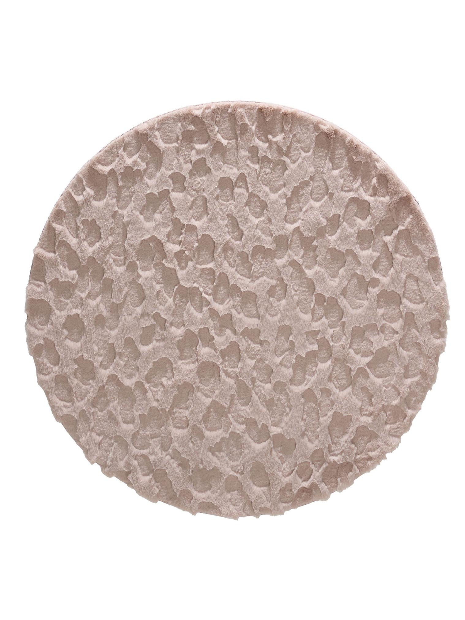 Rug made of 100% Polyester in Pink with a 21 - 30 mm high pile by benuta Pop