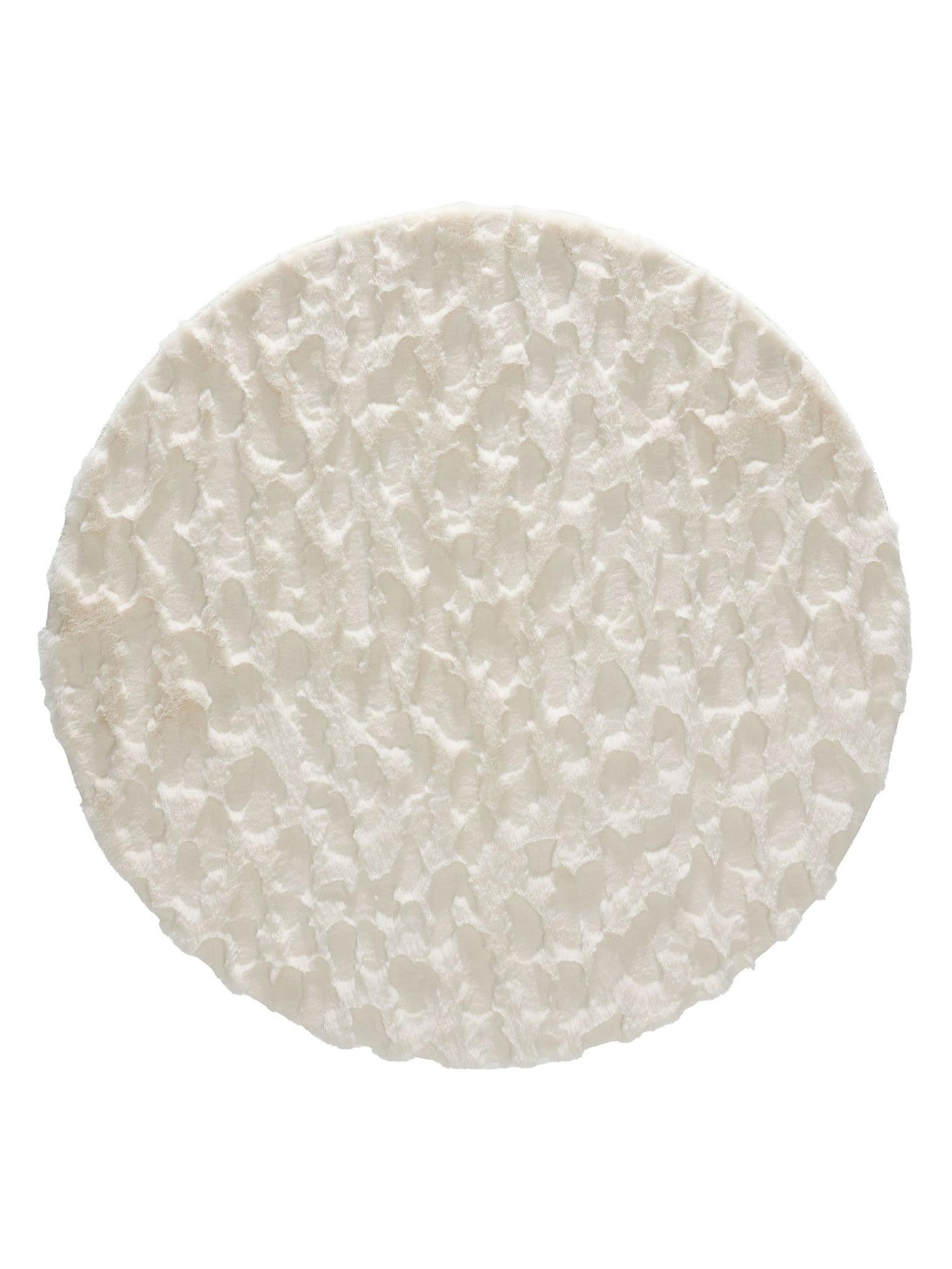 Teppich aus 100% Polyester in Beige mit 21 - 30 mm hohem Flor von benuta Pop