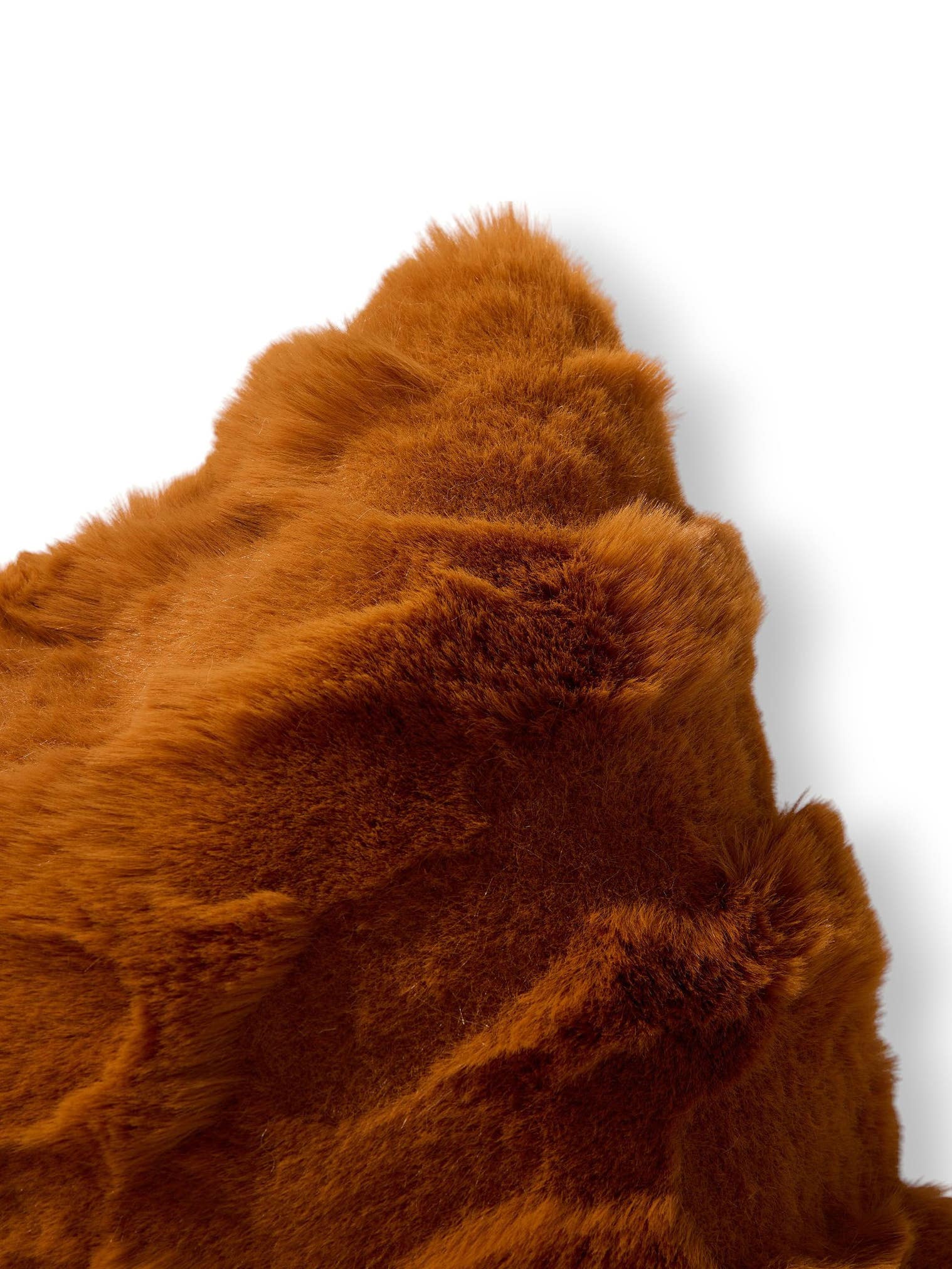 Örngott Immy Orange im Design Animal-Look aus 100% Polyester von benuta Pop