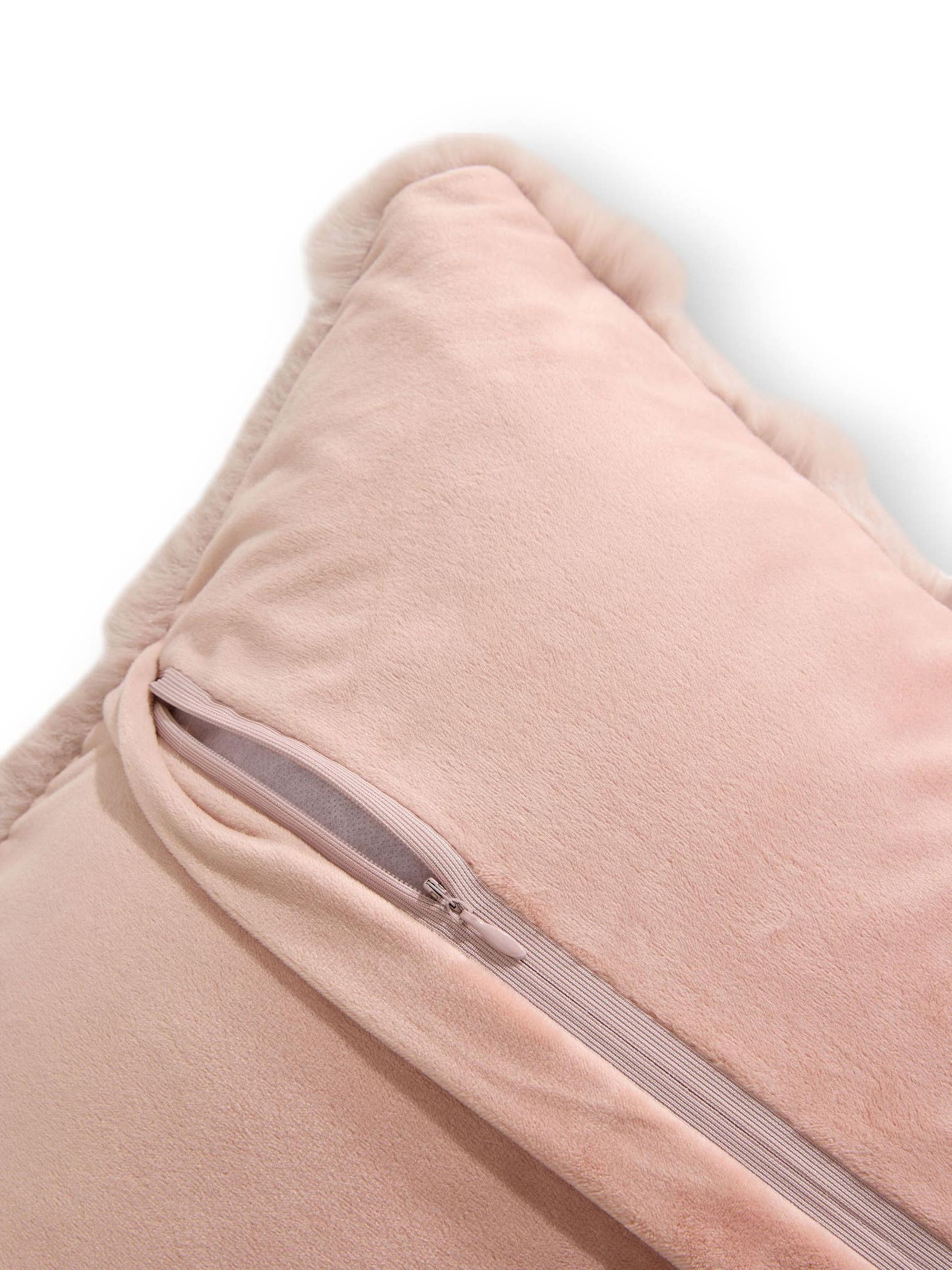 Örngott Immy Rosa im Design Animal-Look aus 100% Polyester von benuta Pop