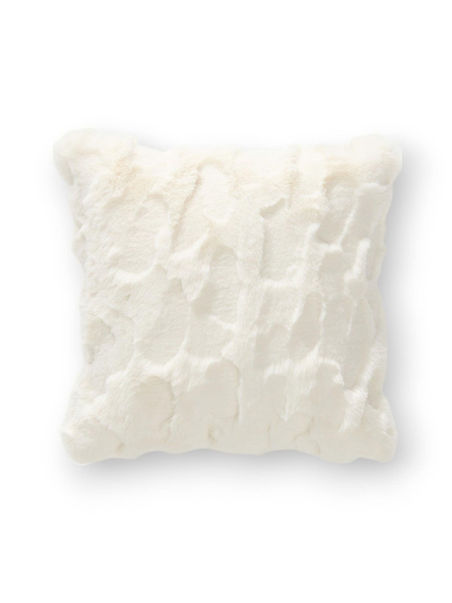 Cushion Cover Immy Cream im Design Animal-Look aus 100% Polyester von benuta Pop