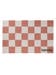 Dørmåtte Checker Terracotta