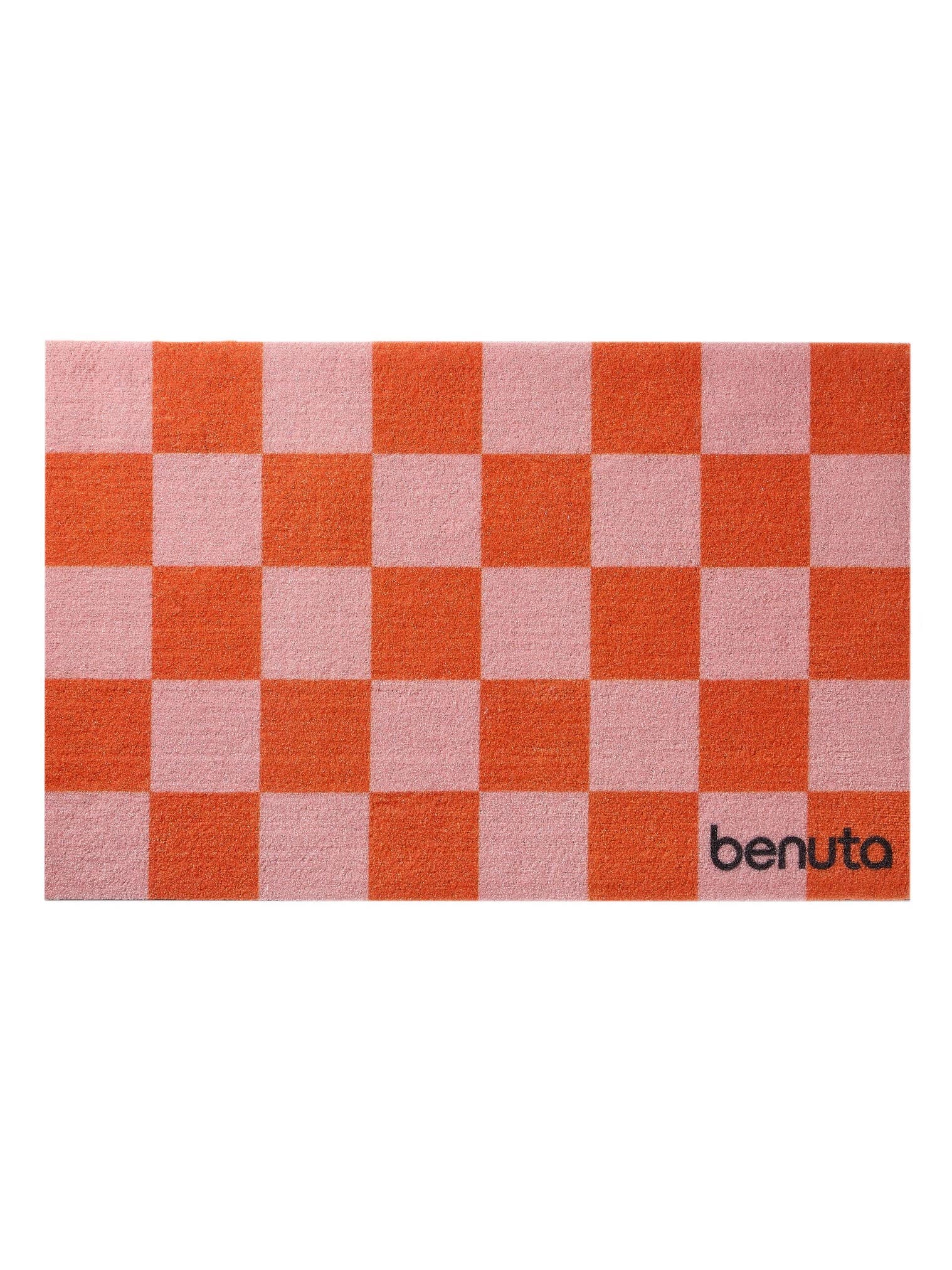 Teppich aus 100% Polyester in Lyserød mit 1- 5 mm hohem Flor von benuta