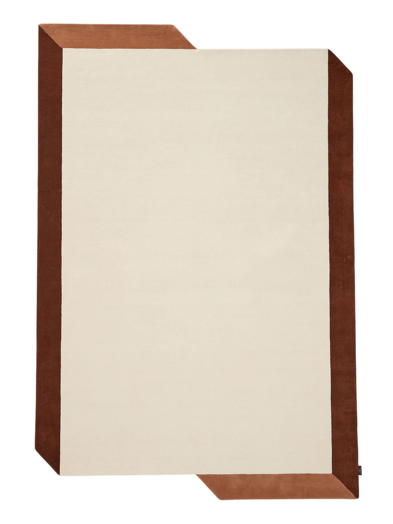 Tapis en 100% Laine en Beige avec une pile de 11 - 20 mm de hauteur de benuta Finest