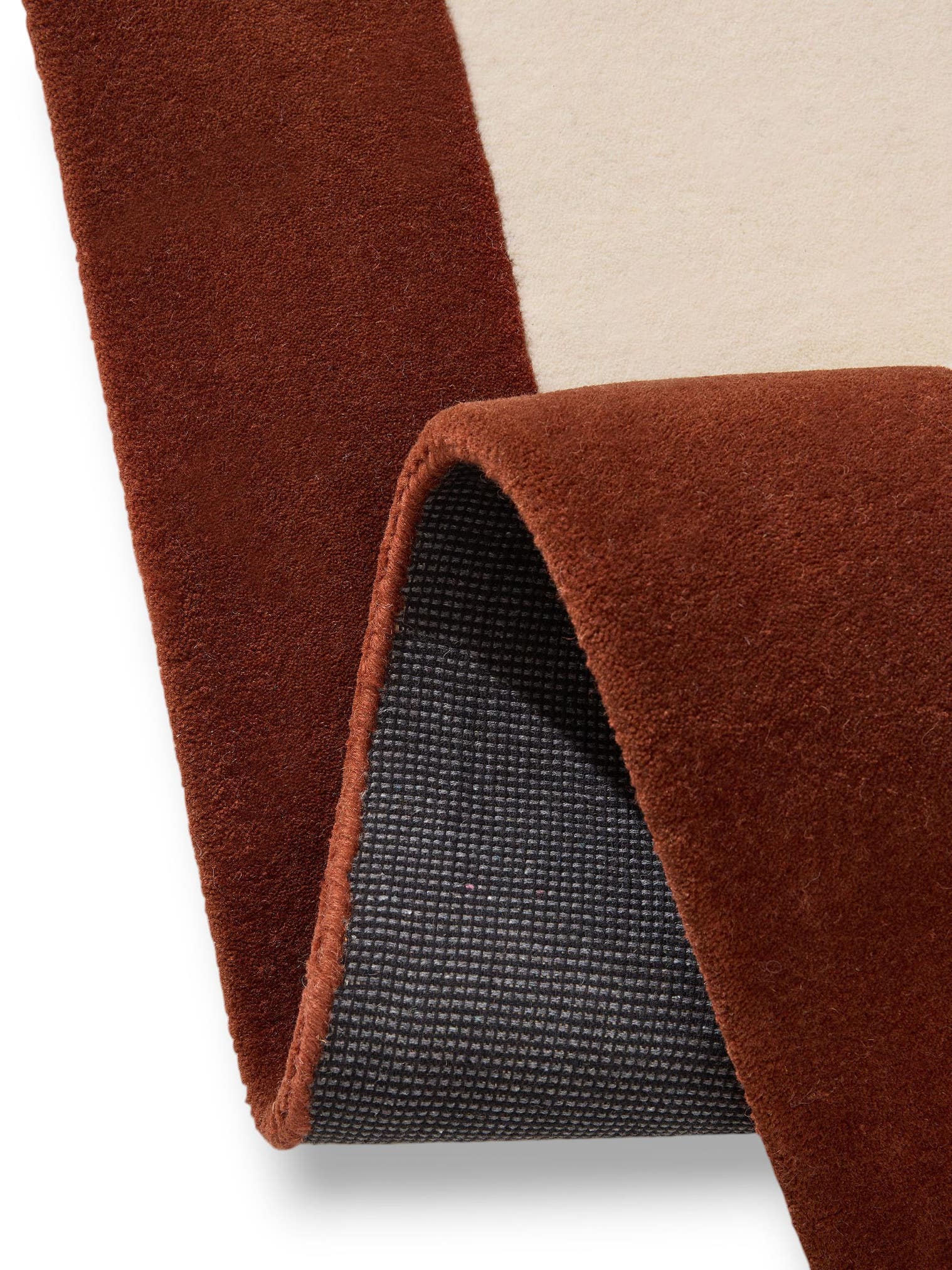 Tapis en 100% Laine en Beige avec une pile de 11 - 20 mm de hauteur de benuta Finest