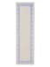 Tapis de couloir Frame Mauve