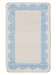 Badematte Frame Blau