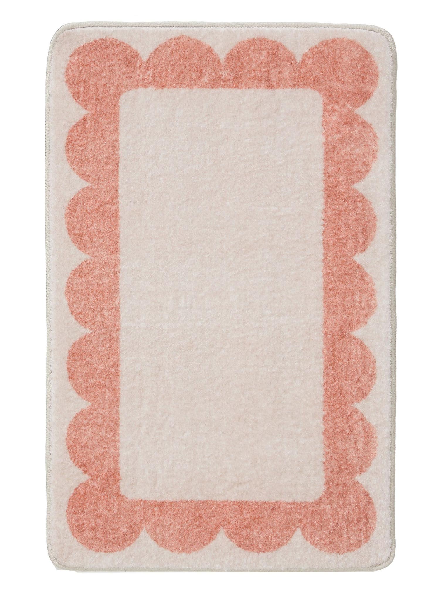 Teppich aus 100% Polyester in Orange mit 6 - 10 mm hohem Flor von benuta Pop