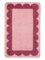 Badematte Frame Pink