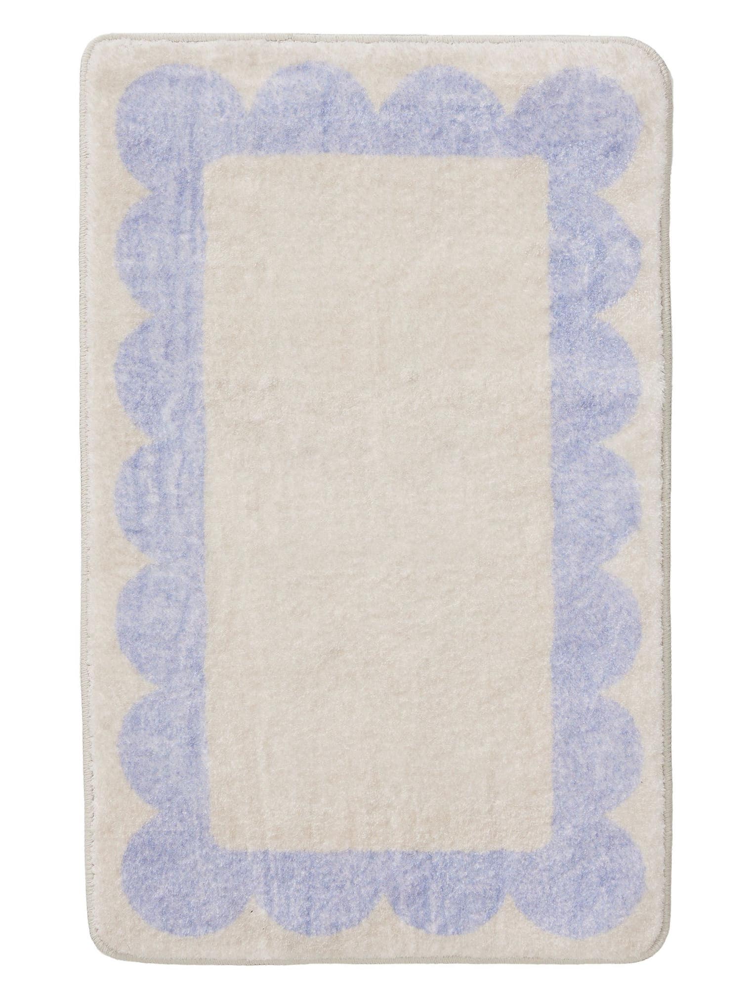 Tapijt van 100% Polyester in Purper met een 6 - 10 mm hoge pool van benuta Pop