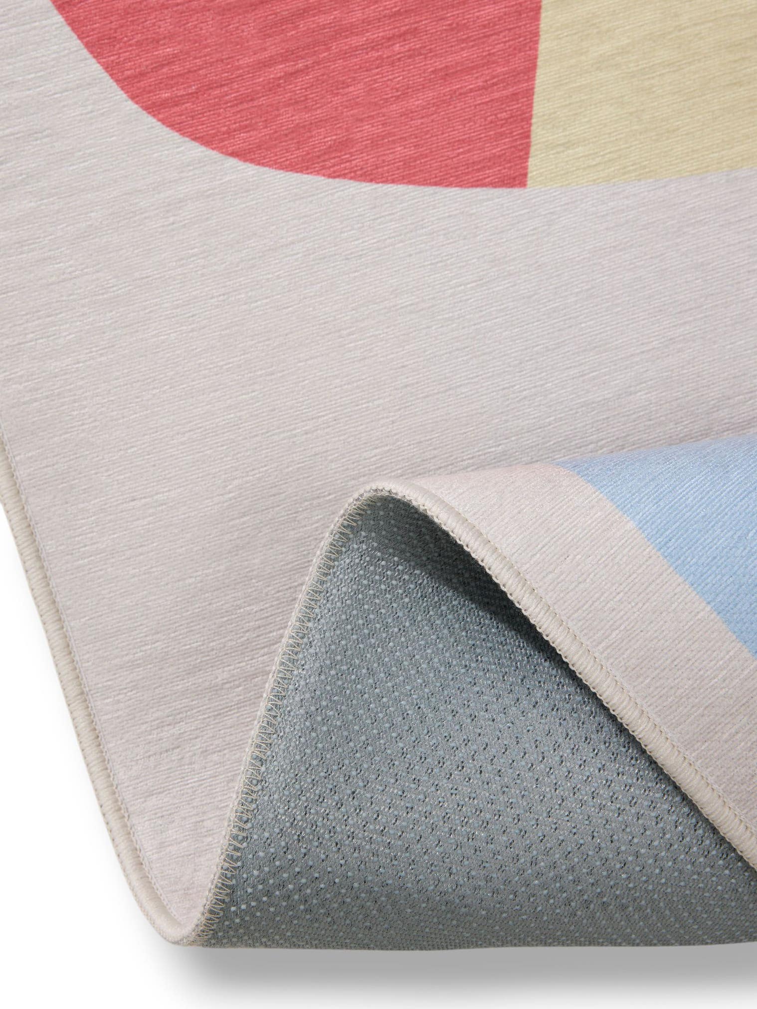 Teppich aus 100% Polyester in Multicolor mit bis 5 mm hohem Flor von Lytte