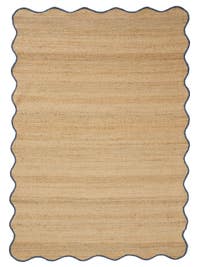 Juteteppich Mambo Blau