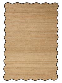 Juteteppich Mambo Schwarz