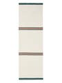 Wollteppich Läufer Livio Ivory/Grün
