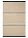 Wollteppich Livio Beige/Schwarz