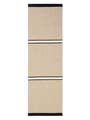 Wollteppich Läufer Livio Beige/Schwarz