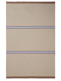 Wollteppich Livio Beige/Blau