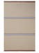 Wollteppich Livio Beige/Blau