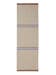 Wollteppich Läufer Livio Beige/Blau