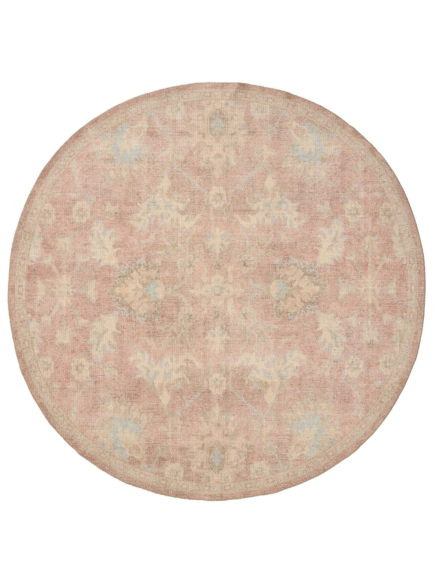 Teppich aus 50% Polyester, 50% Polycotton in Rot mit bis 5 mm hohem Flor von benuta Nest
