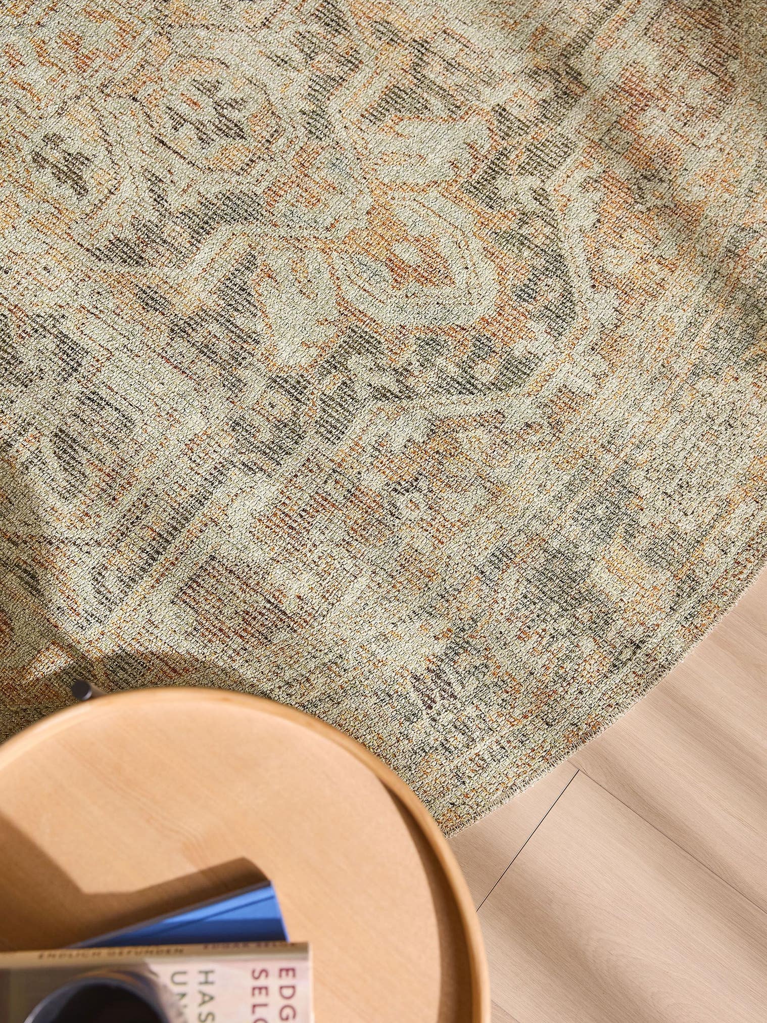 Teppich aus 50% Polyester, 50% Polycotton in Multicolor mit bis 5 mm hohem Flor von benuta Nest