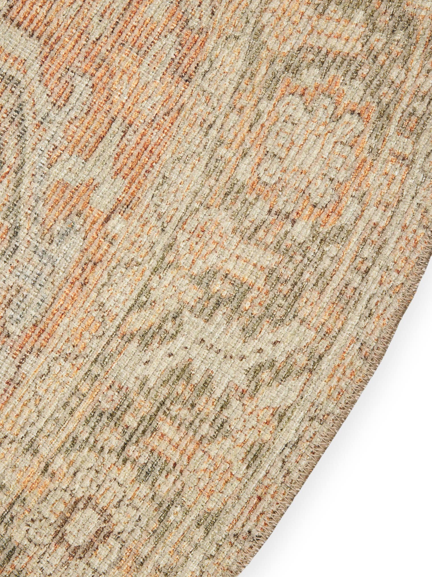 Teppich aus 50% Polyester, 50% Polycotton in Multicolor mit bis 5 mm hohem Flor von benuta Nest
