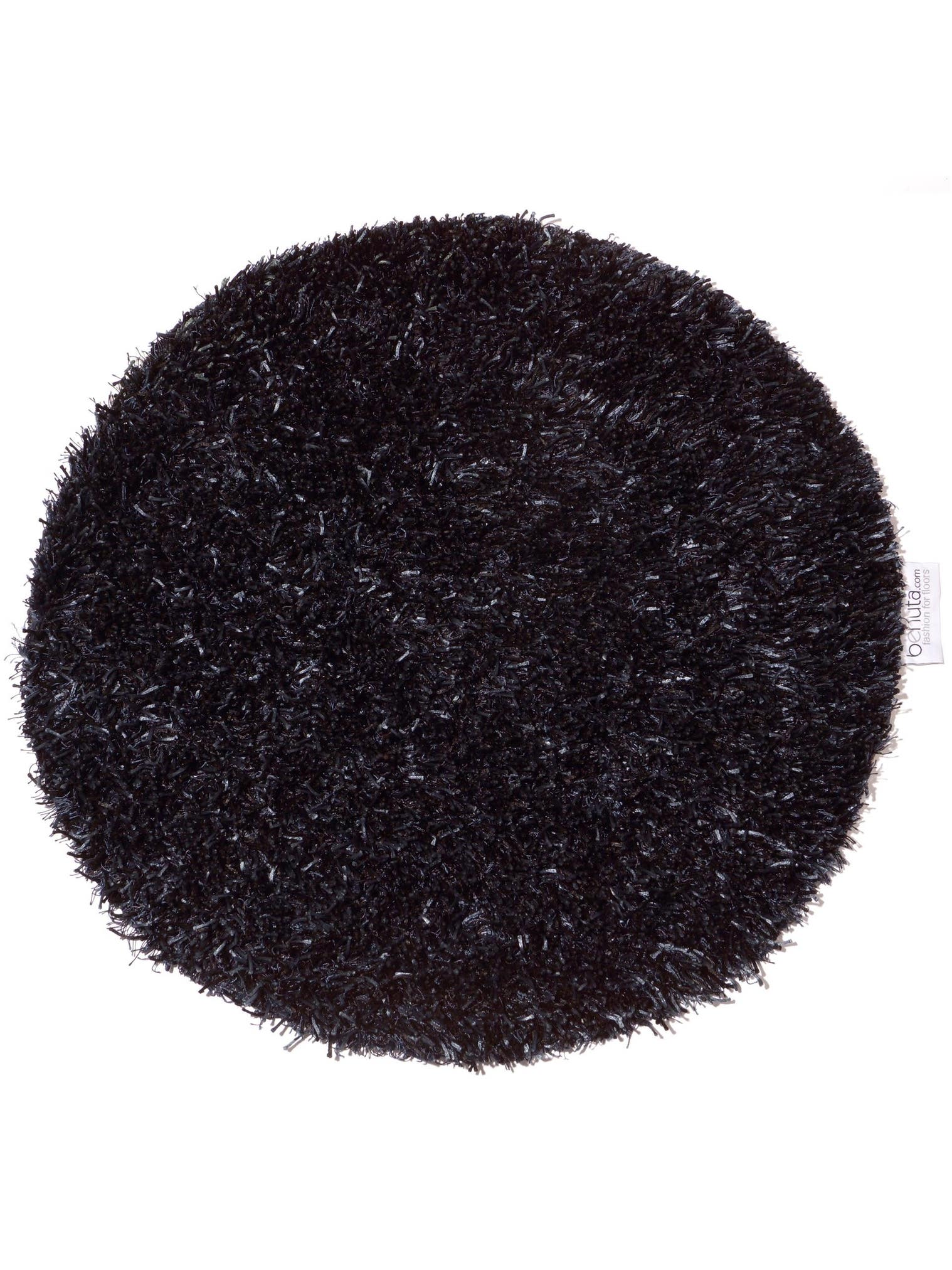 Tapis en 100% Polyester en Bleu avec une pile de 31 - 40 mm de hauteur de benuta